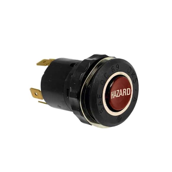 Genuine BMW Hazard Flasher Switch (6 Prong Connector without Resistor) - Replaces OE Number 61-31-1-355-358