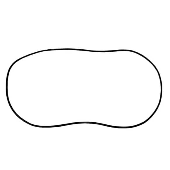Genuine BMW Third Brake Light Gasket - Replaces OE Number 63-25-8-389-735