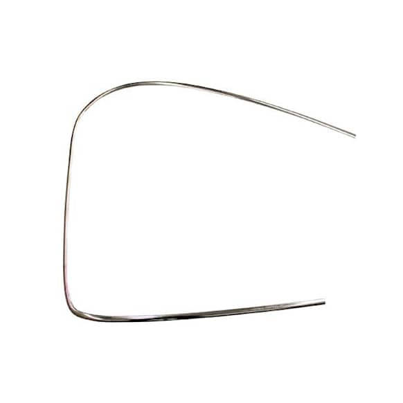 Genuine Porsche Genuine XL 90154191120 Windshield Moulding (Chrome) - Replaces OE Number 901-541-911-20