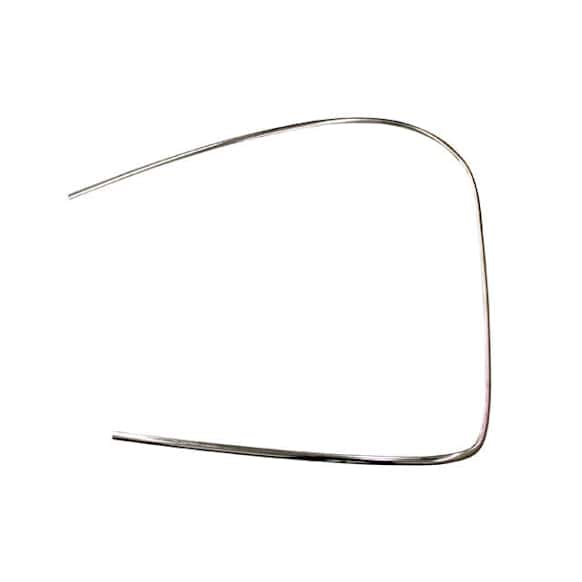 Genuine Porsche Genuine XL 90154191220 Windshield Moulding (Chrome) - Replaces OE Number 901-541-912-20