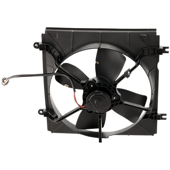 Radiator Fan - Passenger Side Fan Blade, Motor and Shroud, 4 Cyl., 2.0L Engine