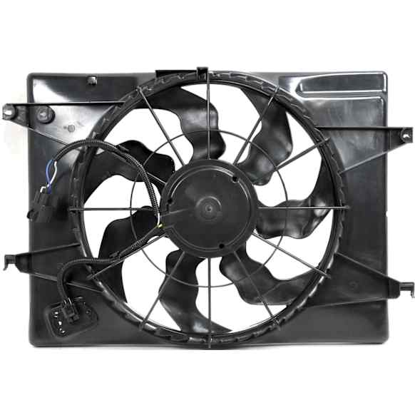 2005-2009 Hyundai Tucson - Radiator Fan - Fan Blade, Motor and Shroud, 4 Cyl., 2.0L Engine