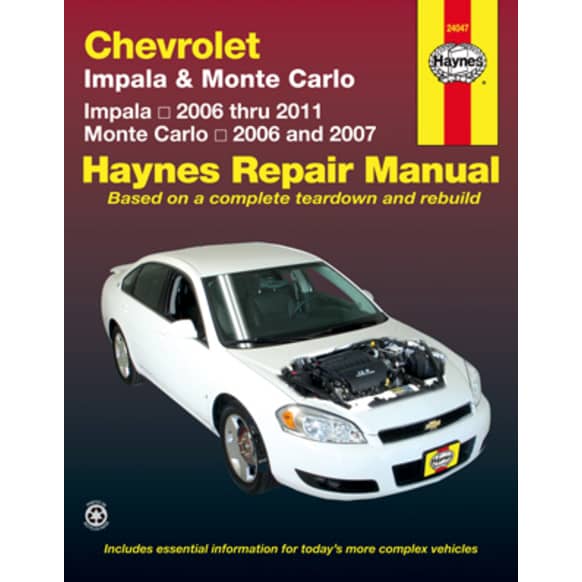 24047 Repair Manual - Repair manual, Sold individually