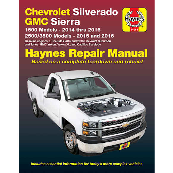 24068 Repair Manual - Sold individually