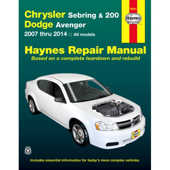 25041 Repair Manual - Sold individually