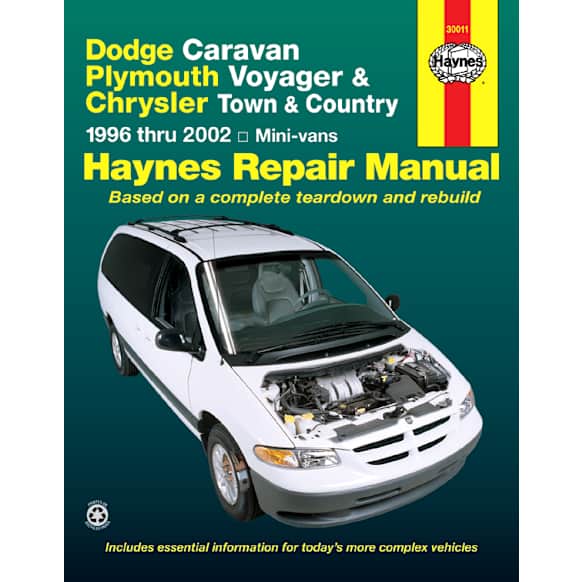 1998 Plymouth Voyager - Repair Manual - Repair manual, Sold individually