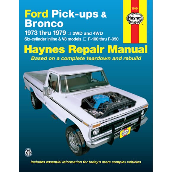 1978 Ford F-100 - Repair Manual - Repair manual, Sold individually