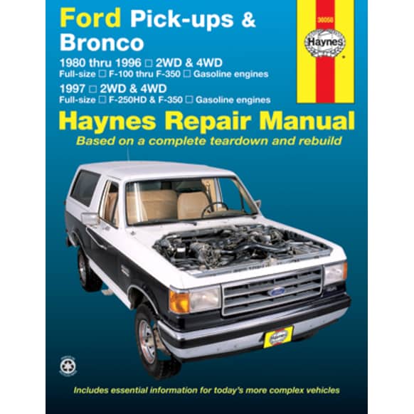 1996 Ford F-150 - Repair Manual - Repair manual, Sold individually