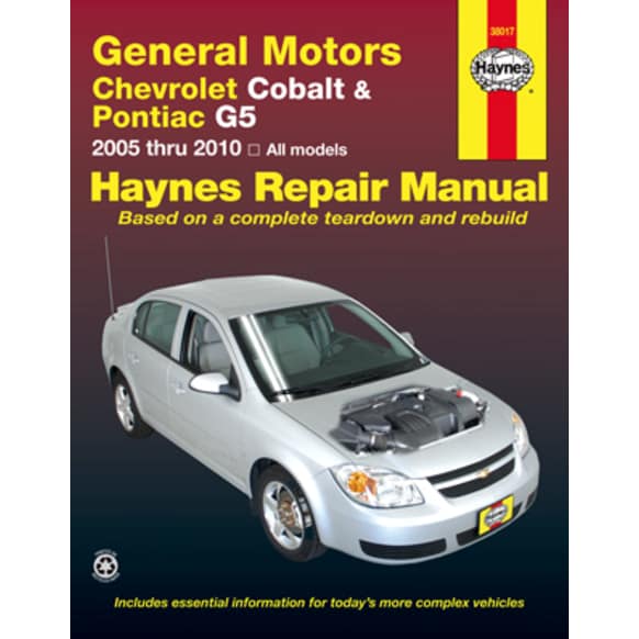 2007 Chevrolet Cobalt - Repair Manual - Repair manual, Sold individually