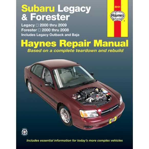 2006 Subaru Legacy - Repair Manual - Repair manual, Sold individually