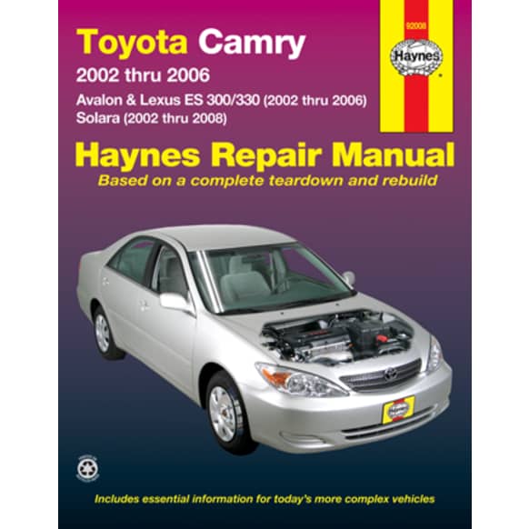 92008 Repair Manual - Repair manual, Sold individually
