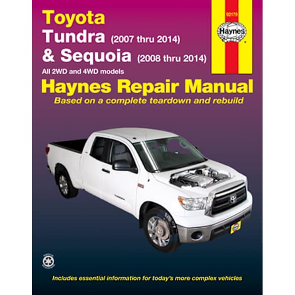 2013 Toyota Sequoia - Repair Manual - Sold individually