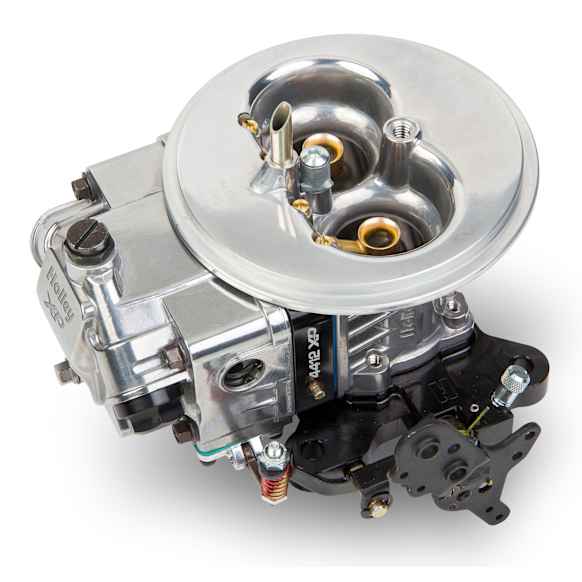 0-4412BKX  Ultra XP 2BBL Carburetor-500 CFM-2300-Shiny-Gas