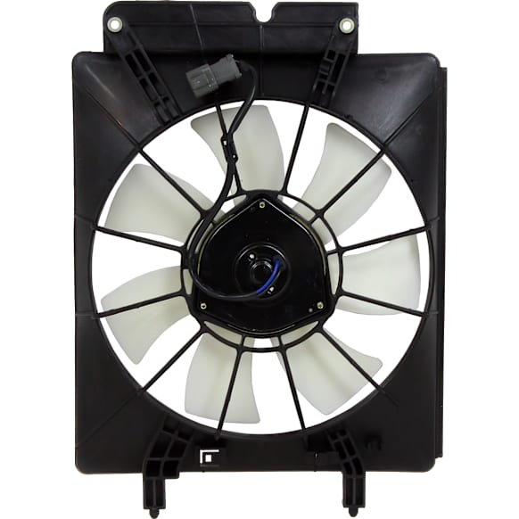 A/C Condenser Fan - Passenger Side Fan Blade, Motor and Shroud, 4 Cyl., 2.4L Engine