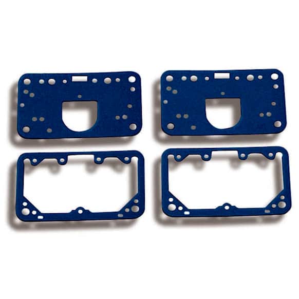 108-200 Universal, Carburetor Gasket Kit - Blue Reusable fiber Metering Block/Fuel Bowl Gasket Pack 