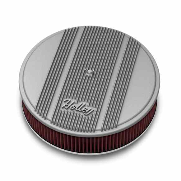 120-160 Universal, Air Cleaner Assembly - Natural Die-cast aluminum  Sold individually
