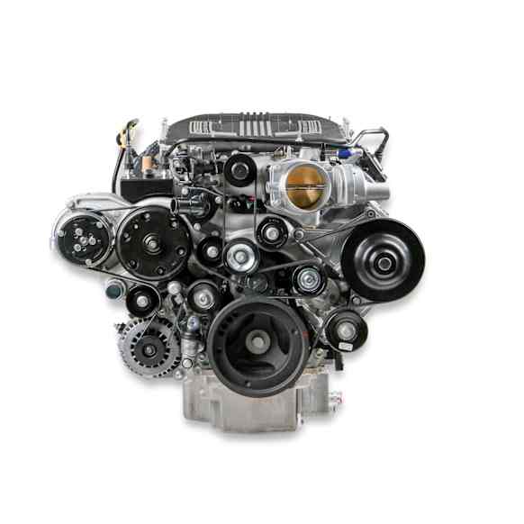 20-221BK Universal, Premium Mid-Mount Complete Accessory System -GM Gen V LT4 Dry Sump Engines, Black