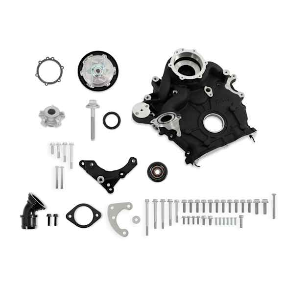 20-300BK Universal, Godzilla High-Mount Accessory Drive - OE Oiling System - Base Kit, Black