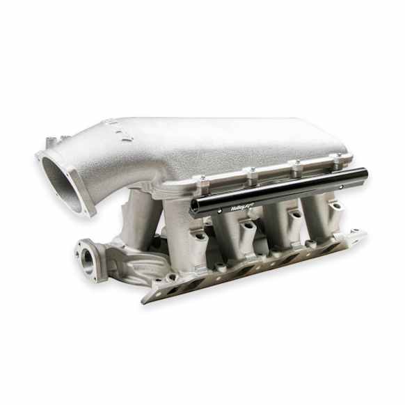 300-273 8.2" SBF Ford Hi-Ram EFI Manifold, 105mm LS Throttle Body Flange Top.