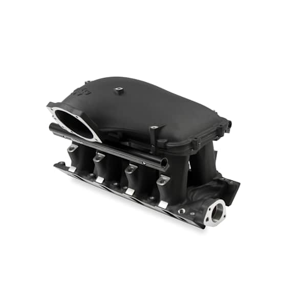 300-308BK 8.2" SBF Ford Hi-Ram EFI Manifold with Side Mount Top-Black