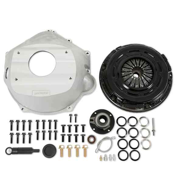 319-505 Universal, Everything you need to connect an 8-Bolt LS or LT Engine to a Tremec TKX or TKO Transmission