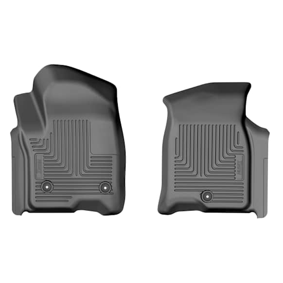 13661 Front Row Weatherbeater Series Molded Floor Liner, Black Made of Thermoplastic