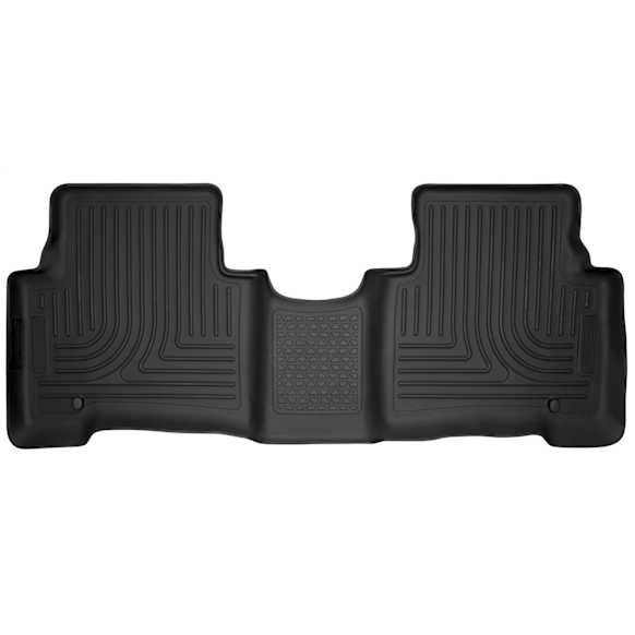 14861 Second Row Weatherbeater Series Molded Floor Liner, Black Made of Thermoplastic