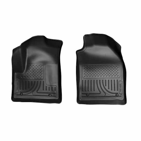 18751 Front Row Weatherbeater Series Molded Floor Liner, Black Made of Thermoplastic