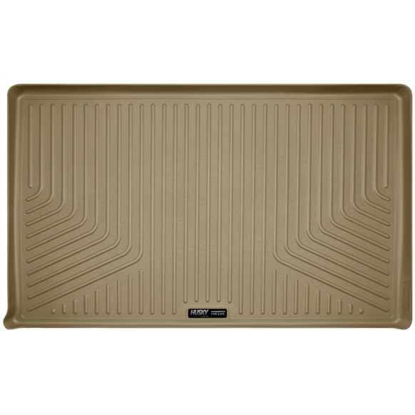 23413 Cargo Mat, Molded Cargo Liner, Tan, Made of Thermoplastic, Weatherbeater Series