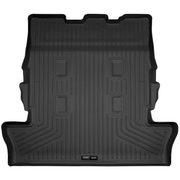 25341 Cargo Mat, Molded Cargo Liner, Black, Made of Thermoplastic, Weatherbeater Series