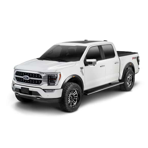 2802978 Front and Rear, Driver and Passenger Side Fender Flares, Black RVL Series