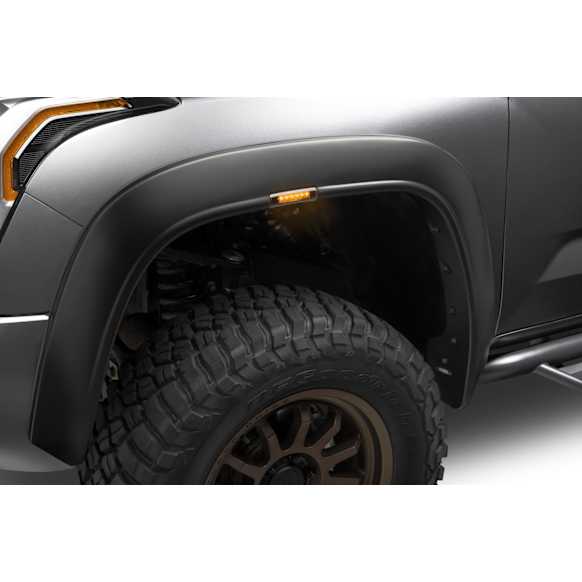 2803932 Front and Rear, Driver and Passenger Side Fender Flares, Black RVL Series