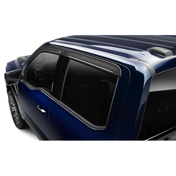 2854054 Front and Rear, Driver and Passenger Side Window Visor, Smoke