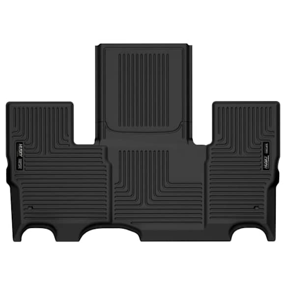 51361 Third Row X-act Contour Series Molded Floor Liner, Black Made of Rubberized Thermoplastic Elastomer