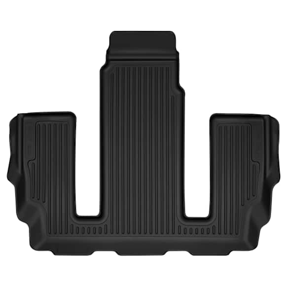 Third Row X-act Contour Series Molded Floor Liner, Black Made of Rubberized/Thermoplastic
