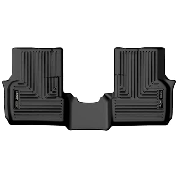 54181 Front Row X-act Contour Series Molded Floor Liner, Black Made of Rubberized Thermoplastic Elastomer