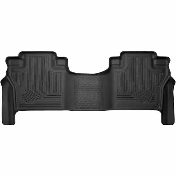 55461 Second Row X-act Contour Series Molded Floor Liner, Black Made of Rubberized/Thermoplastic