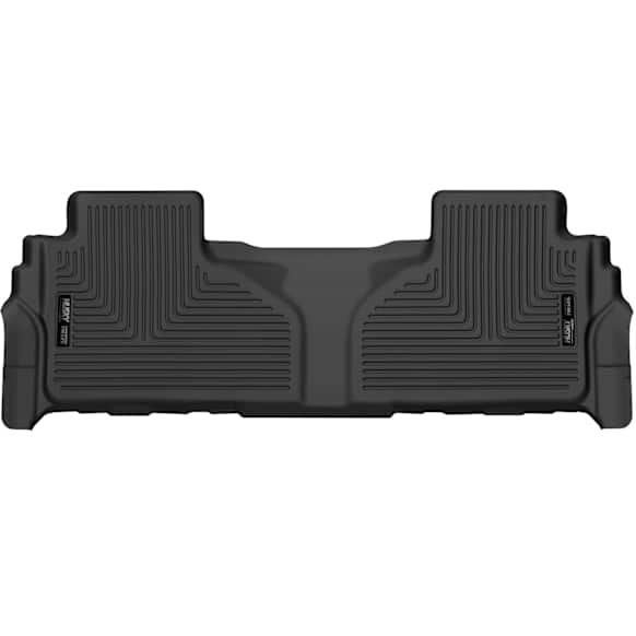 55871 Second Row X-act Contour Series Molded Floor Liner, Black Made of Rubber