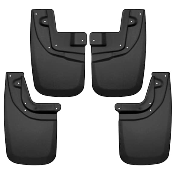 2005 Toyota Tacoma - Front and Rear, Driver and Passenger Side Mud Flaps, With Factory Fender Flare, With OEM Fender Flare, My Tacoma Has OEM Fender Flare and Had OEM Mud Guards, Black, Thermoplastic
