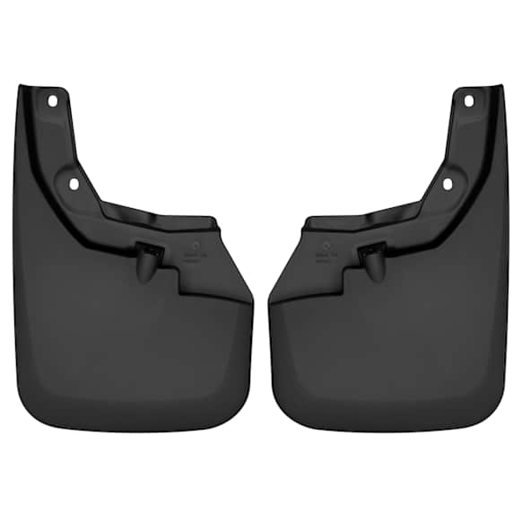 2023 Toyota Tacoma - Front, Driver and Passenger Side Mud Flaps, Vehicle Has Oe Fender Flare, Black, Plastic