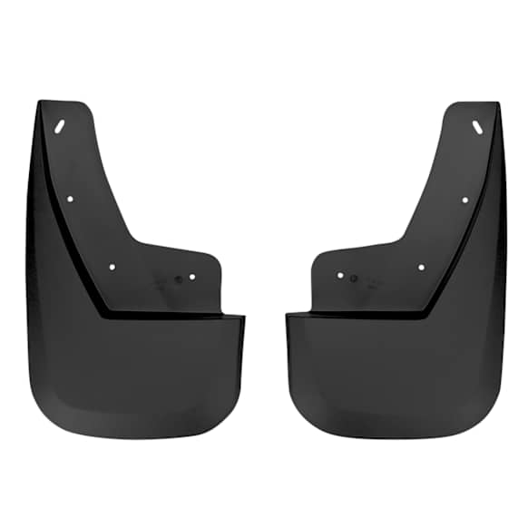 2013 Chevrolet Suburban 2500 - Rear, Driver and Passenger Side Mud Flaps, With The Ls or Lt Package, Will Not Fit Ltz or Z71 Package Equipped Models, Vehicle Does Not include Z71 Package, Black, Plastic