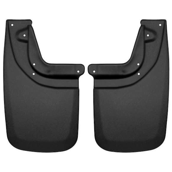2008 Toyota Tacoma - Rear, Driver and Passenger Side Mud Flaps, For Tacoma Trucks Equipped With Factory Flare With The Exception of X Runner and Base Models, With Factory Fender Flare, With OEM Fender Flare, My Tacoma Has OEM Fender Flare and Had OEM Mud Guards, Black