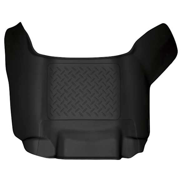 83701 Center Hump Weatherbeater Series Molded Floor Liner, Black Made of Thermoplastic