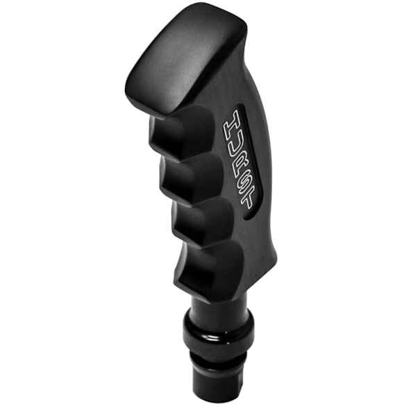 1531001 Pistol-Grip Series Shift Knob - Anodized Black, Aluminum, Pistol-Grip, Direct Fit, Sold Individually