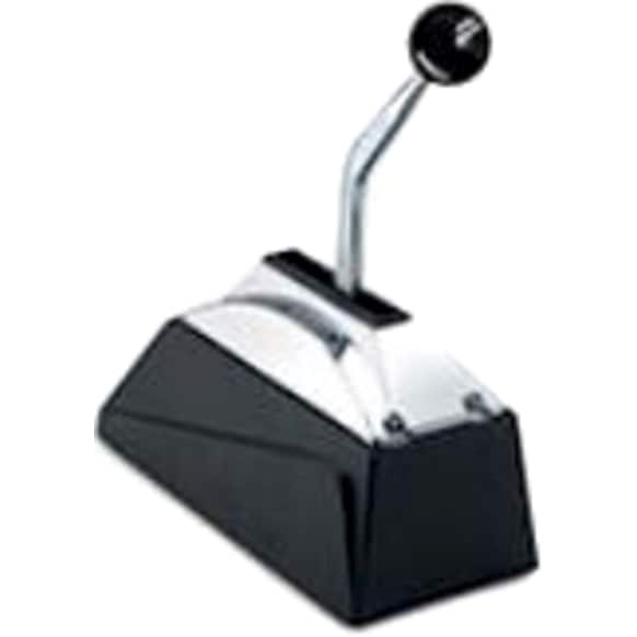 3838510 Pro-Matic Series Shifter - Chrome Stick and Black Knob, Manual, Direct Fit, Sold Individually
