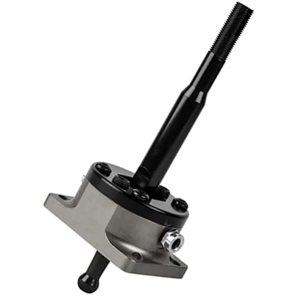 3915085 Billet Plus Series Shifter - Black Stick and Anodized Gold Base, Billet Aluminum and Billet Steel, Manual, Direct Fit, Sold Individually