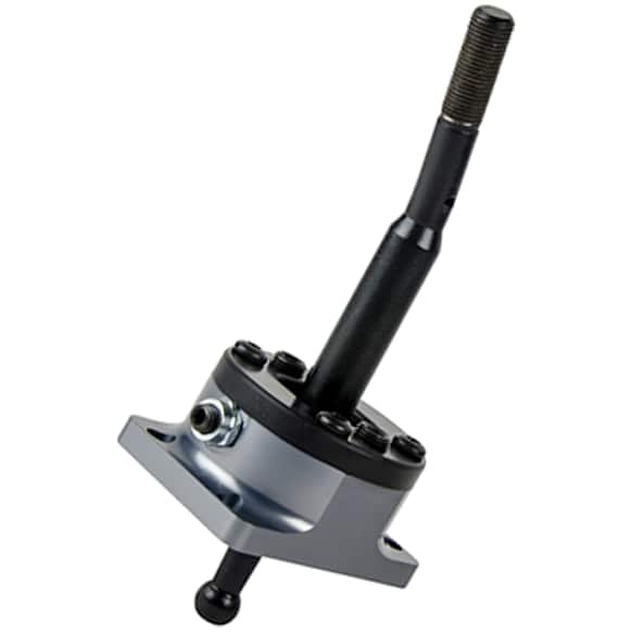 2009 Chevrolet Corvette - Billet Plus Series Shifter - Black Stick and Anodized Titanium Gray Base, Billet Aluminum and Billet Steel, Manual, Direct Fit, Sold Individually