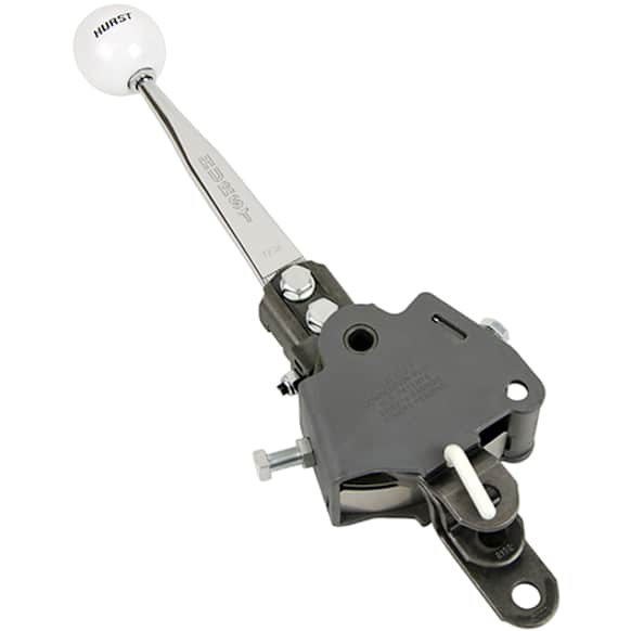 1960 Ford Ranch Wagon - Super Street Series Shifter - Natural Stick and White Knob, Aluminum and Plastic, Manual, Direct Fit, Sold Individually