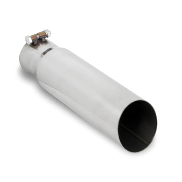 22203HKR Universal, Exhaust Tip - Chrome Steel Single  Sold individually