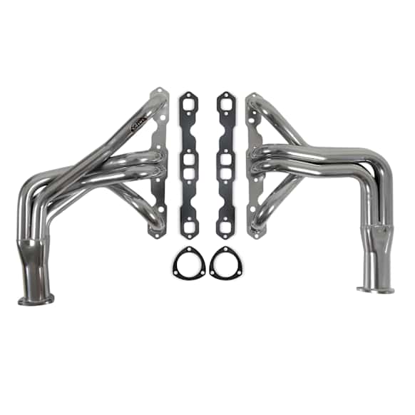 2456-1HKR Headers Long Tube, Silver Ceramic Coated, Made of Steel